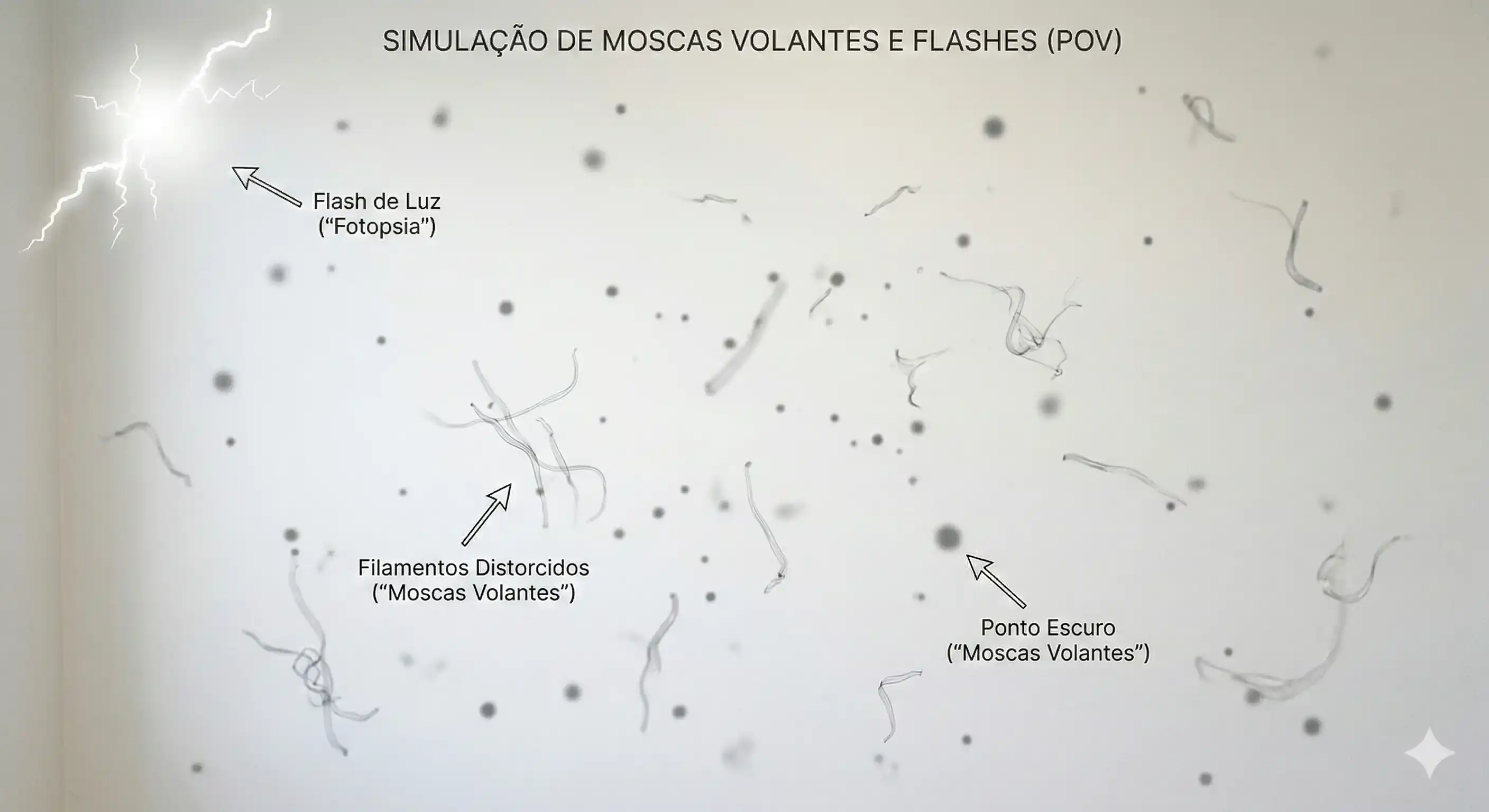 Moscas Volantes e Flashes de Luz? Cuidado, Pode Ser Descolamento de Retina