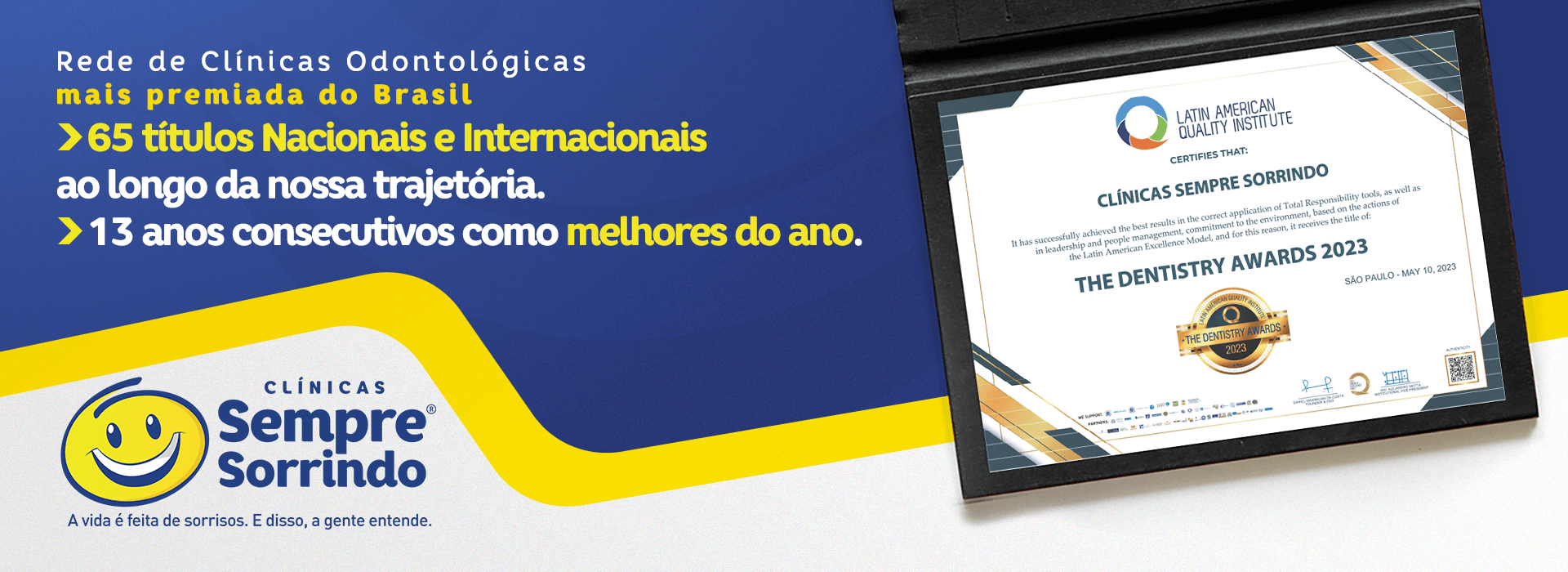 Rede de clínicas mais premiada do Brasil